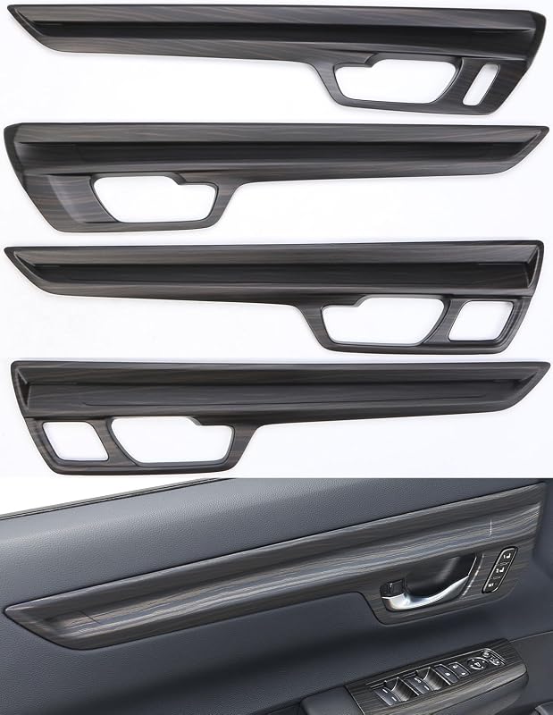 Molduras de acabamento para painéis internos das portas AntBooBoo Honda CR-V 2023–2026 – Kit com 4 peças