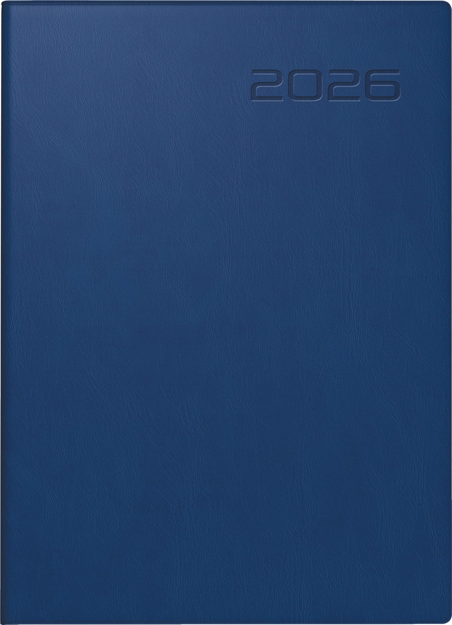 rido/idé Pocket Diary Mod. Technik III '26 | A6, Faux Leather, Dark Blue