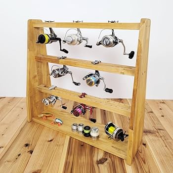 ♪WOOD WORKS★リールスタンド【Lサイズ】 Amazon.co.jp: WOOD WORKS 日本製 リールスタンドBタイプ (L
