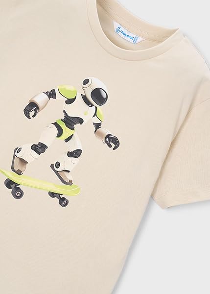 Mayoral Conjunto Niño Verano 3 Piezas – 2 Camisetas Manga Corta y Bermuda – Ropa Infantil Cómoda 2 a 9 Años - 5