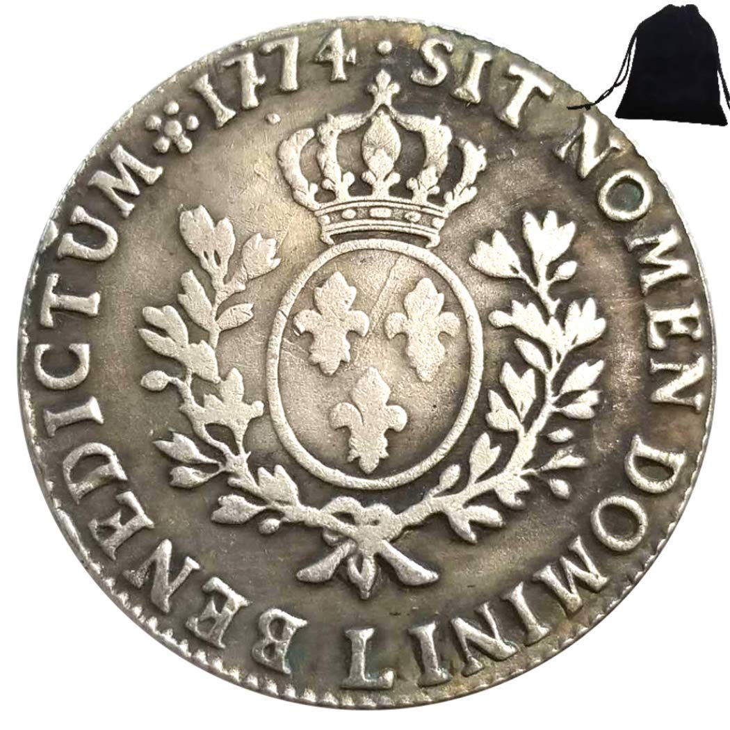 Pièce Française Historique 1969 - Collection Sculptée En Laiton Plaqué Argent 925 - Cadeau Pour Collectionneurs