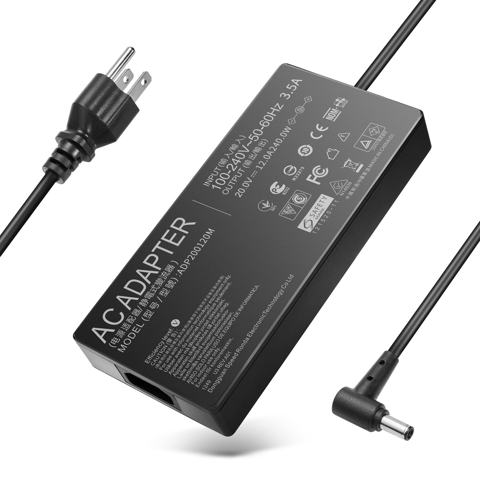 Amazon.com: 240W AC Charger ADP-240EB B for ASUS ROG
