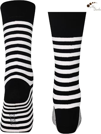 Mysocks Women Mens Socks - Cool Colourful Fancy Novelty Seamless Toe Crew Cotton Sock - Breathable Unisex Casual Dress Calf Socks