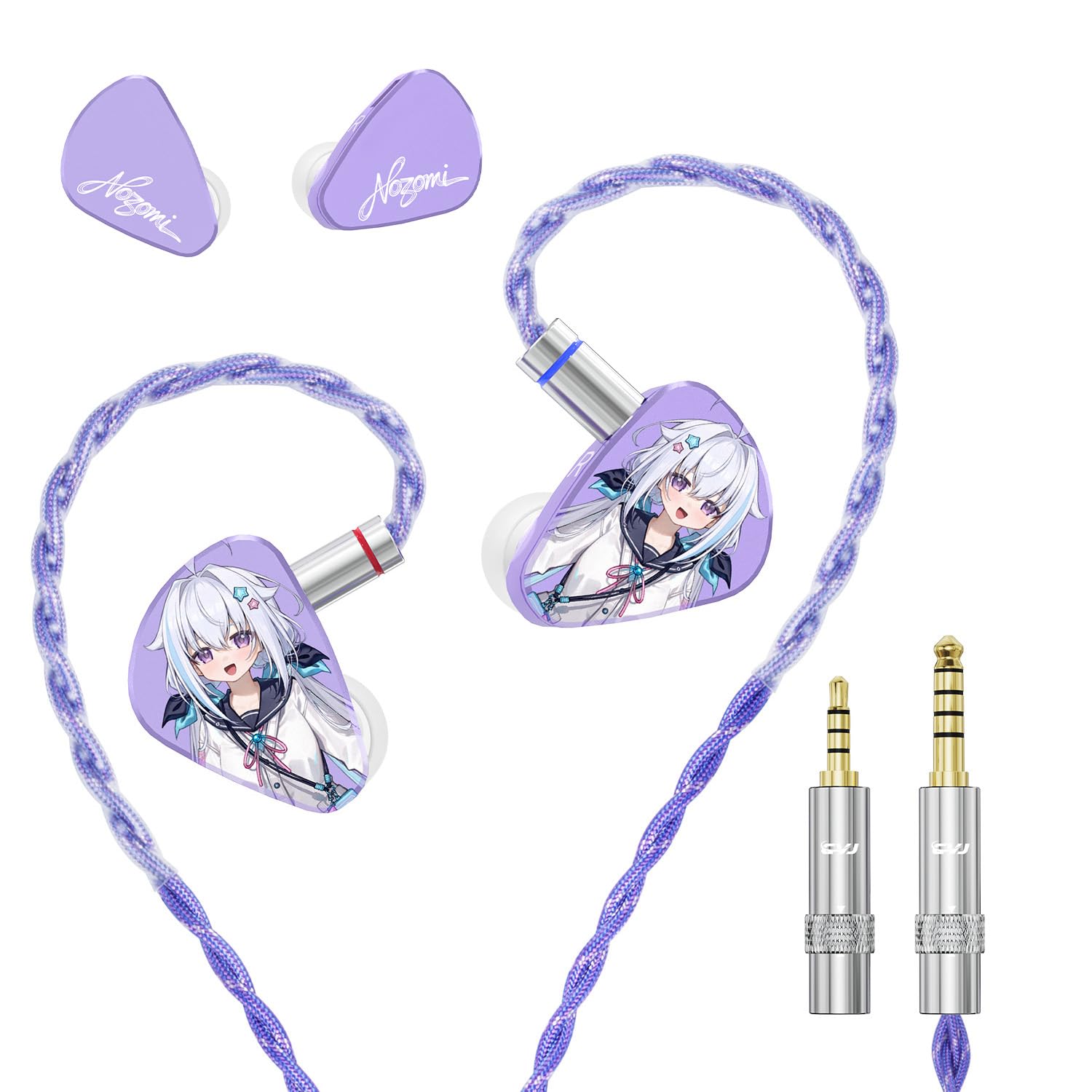 CVJ nozomi IEM 有線 イヤホン 3.5mm/4.4mm 日本正規品 Amazon.co.jp: CVJ NOZOMI IEM イヤホン 有線/磁気吸着式交換パネル+3
