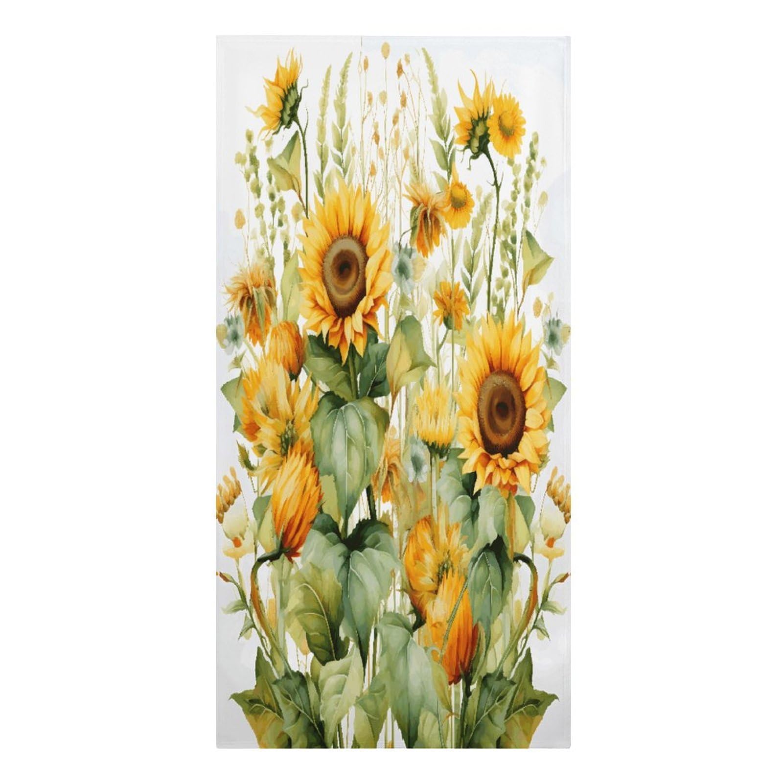 Adfgyerh Women's Style Sunflower And Corn Microfiber Sand Free Towels Large Quick-Dry. Beach Towel For Swimming Pool Camping Beach .Beach Accessories， They Are Essential Accessories For Adults, And Men, Vacation Gift