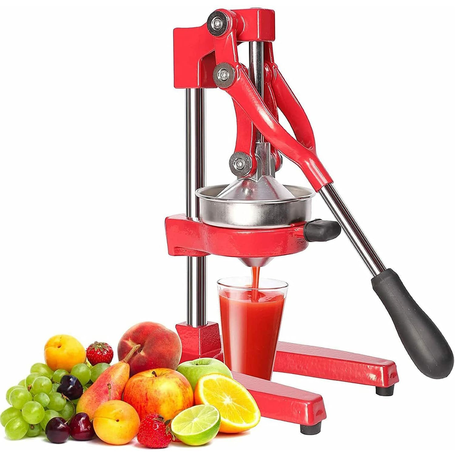 Eiwitany High‑Grade Manual Citrus Juicer, Sturdy Hand‑Press Juice Squeezer for Oranges, Lemons, Grapefruits and Pomegranates
