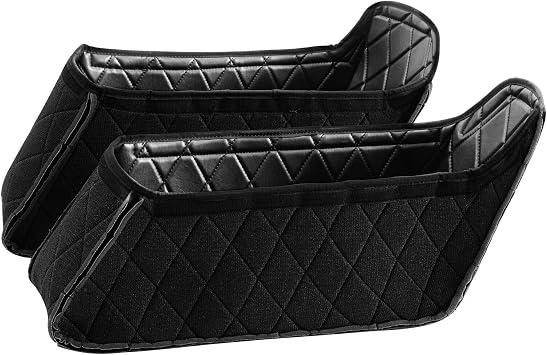 بطانة حقيبة سرج سوداء من TCMT مناسبة لدراجة Harley Fat Boy Breakout FXBR Fat Boy مقاس 18-23