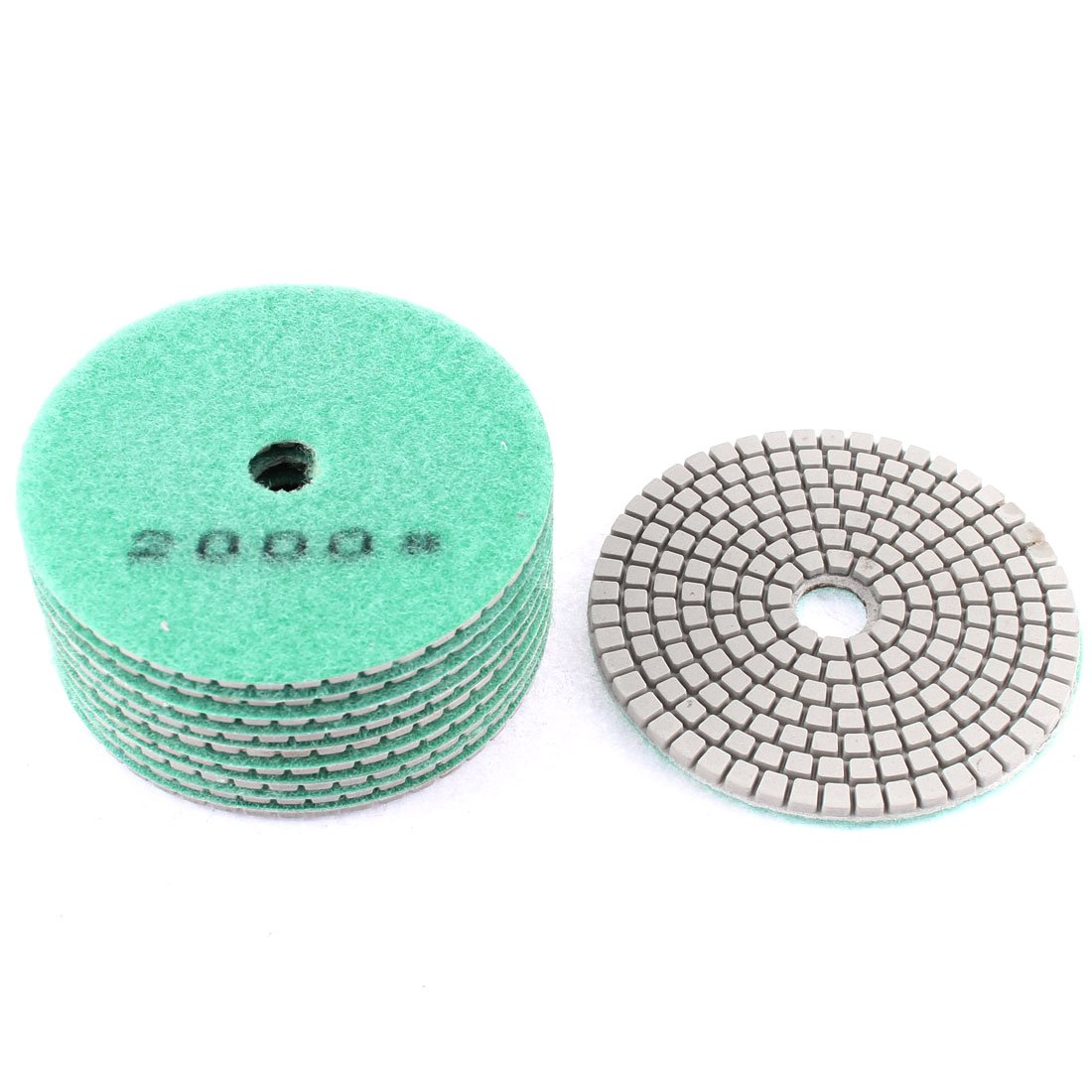 Aexit Granit Kamień Beton Marmur Diamentowe pady polerskie 4 'Dia 10szt(Tampons de polissage de diamant de marbre de marbre de Pierr_e de granit 4' 'Dia 10pcs