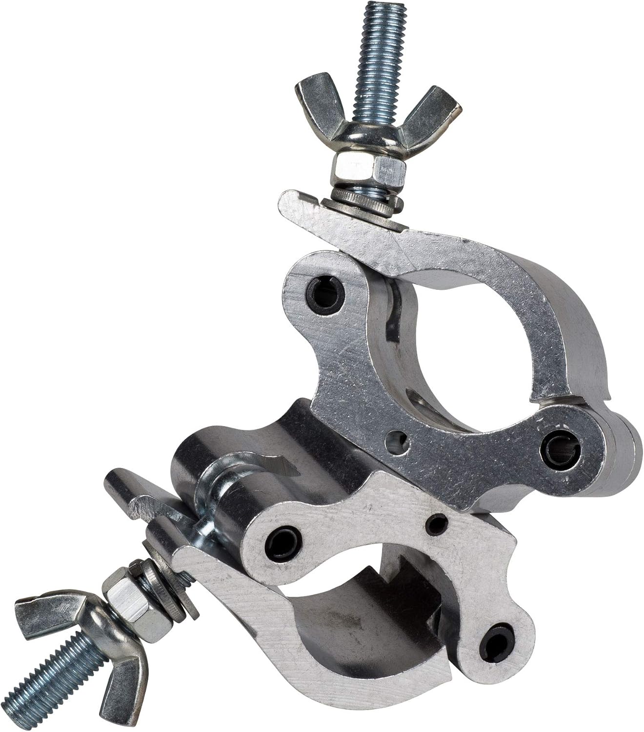 Heavy-Duty Stage Lighting Clamp Swivel Coupler for 1-1/2" to 2" Pipe or Truss