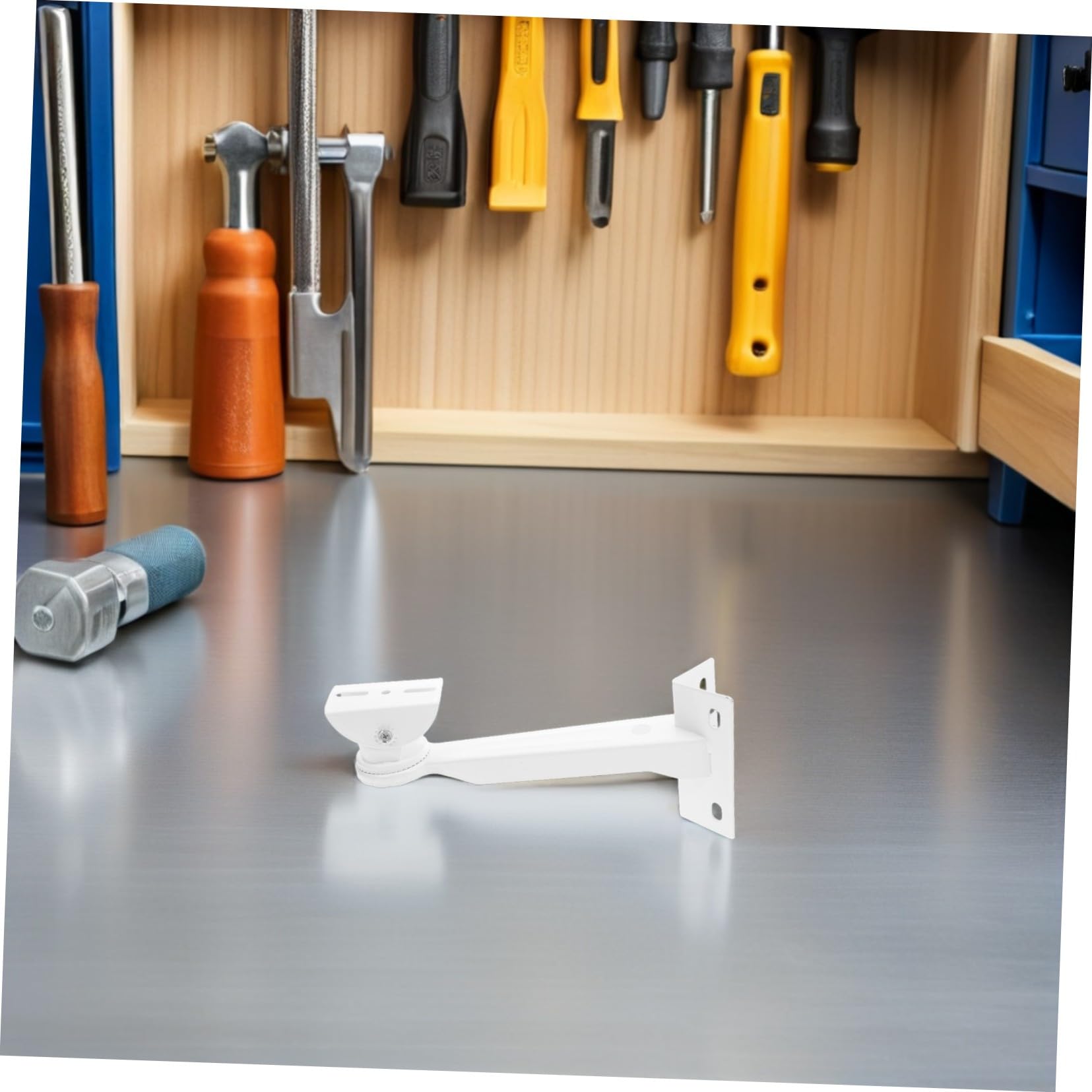 PRETYZOOM 2 Sätze Teiliges Stahl Überwachungskamera Eckhalterung Verstärkt Robust Platzsparend Wand Deckenmontage für Dome Kameras Winkel Langlebige -halterung