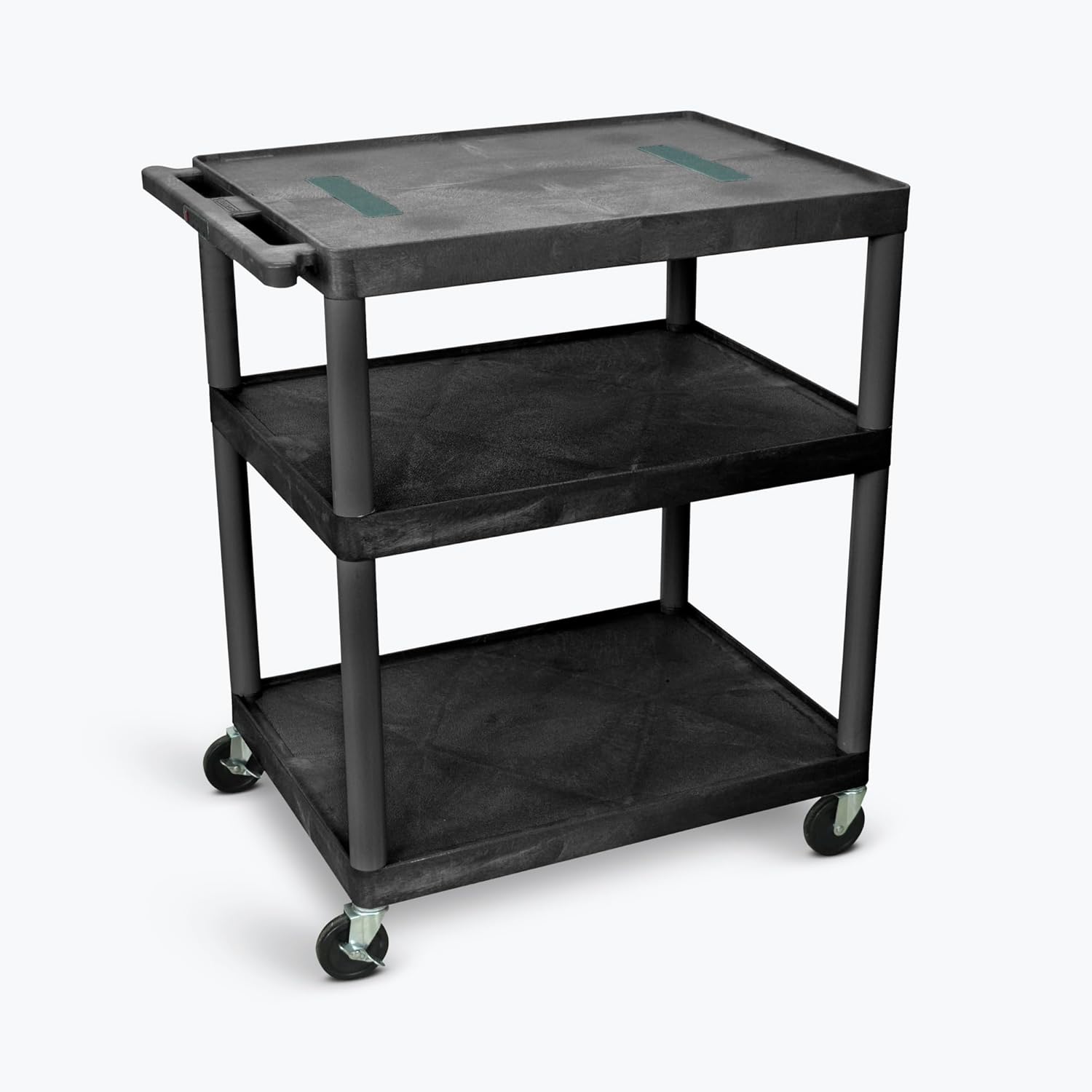 FSE 373-LE40-B 40"H AV Cart - Three Shelves