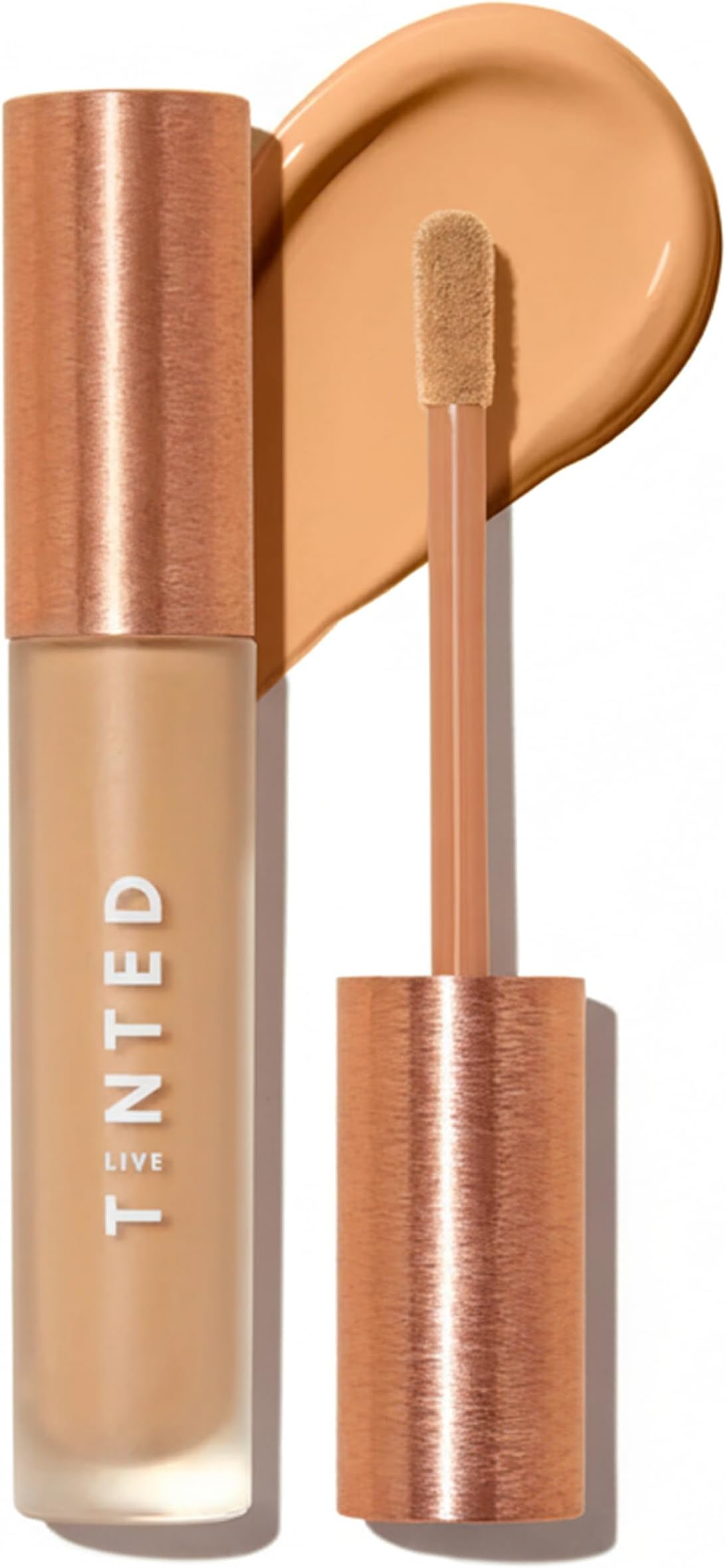 Hueskin Serum Concealer in Shade 13: Creamy, Buildable Concealer, Smoothes Fines Lines and Fades Hyperpigmentation, 0.1 fl oz.