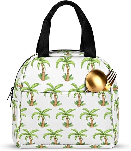 Miniatura 3 de Tropic Palm Trees Lunch Box for Women Men Insulated Lunch Bag Reusable Lunch Tote Bag Lunch Container