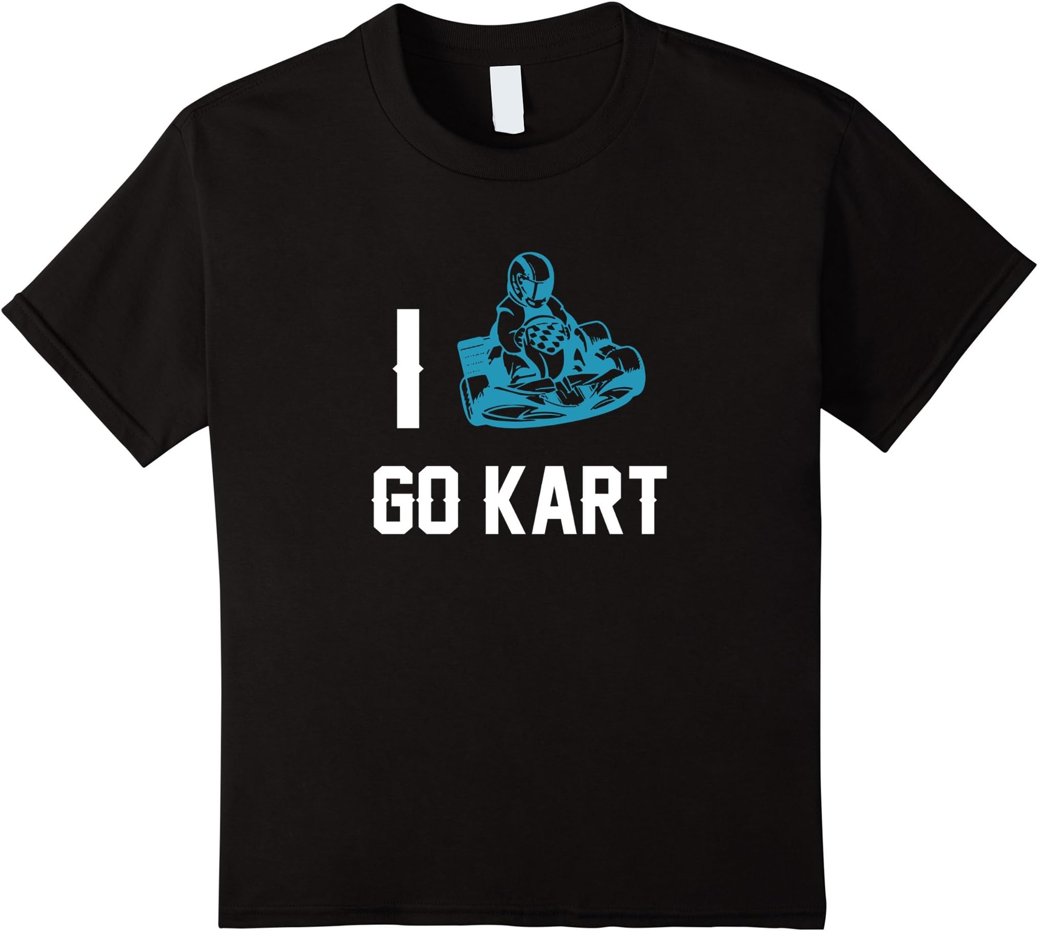 Kids I Go Kart Go Cart Racing Racer Gift Motorsports T-Shirt 12 Black