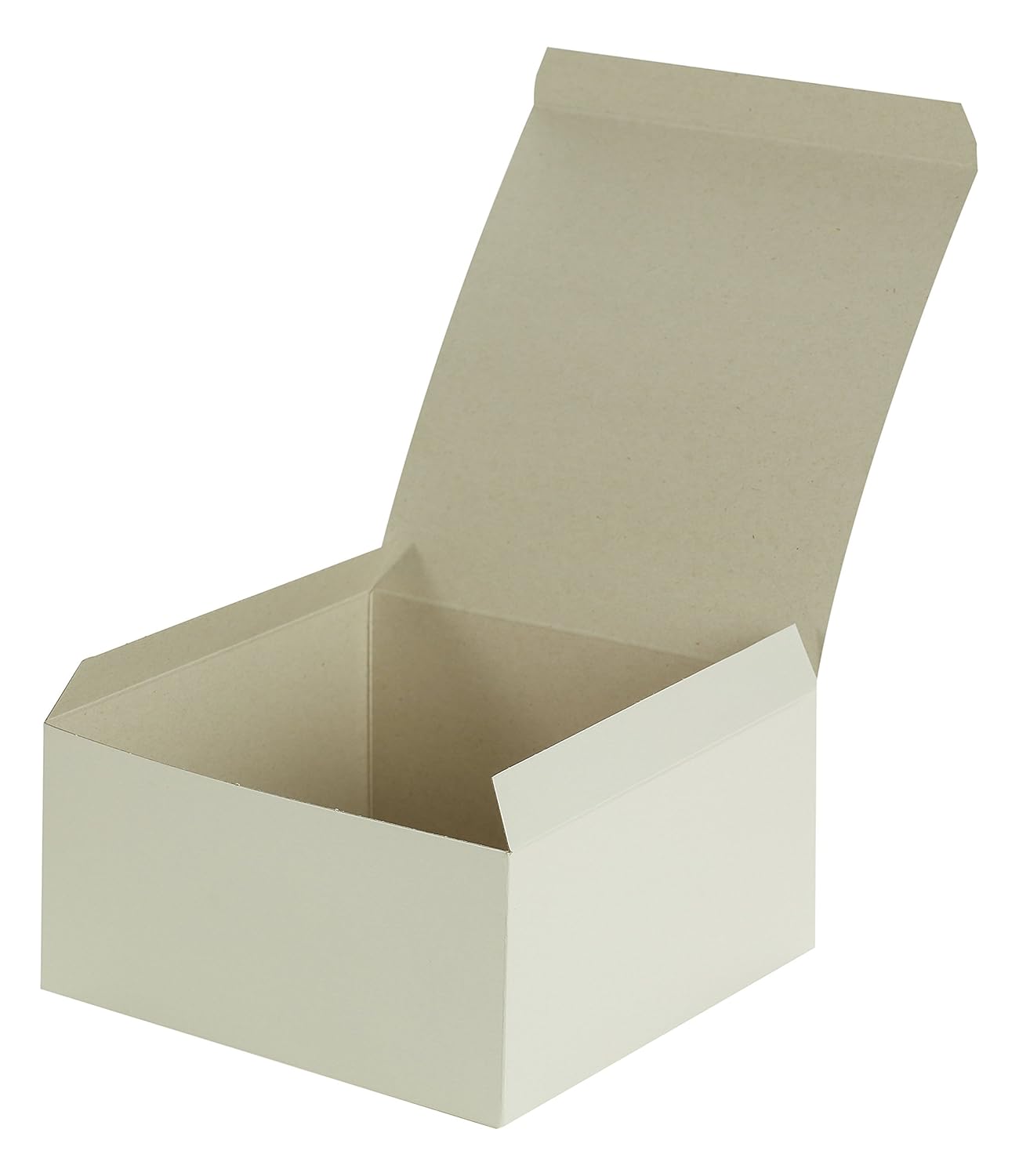 Premier Retail Kraft Pinstripe 1Piece Gift Box 100Count, 8" X 3.5