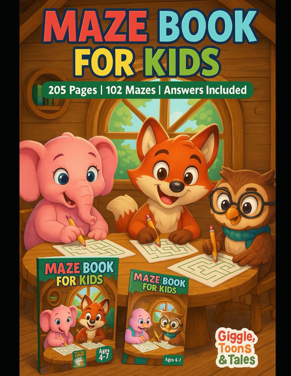 Maze Book for Kids
