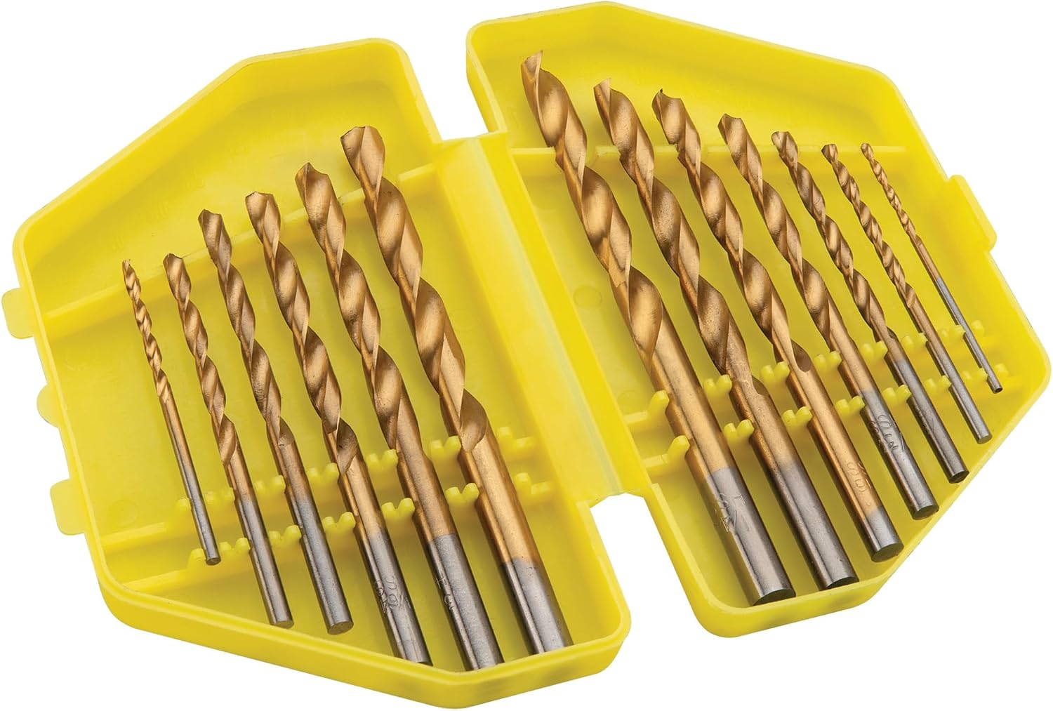 Performance Tool 1459 1 16-Piece 1/16 to 1/4-Inch Bit Sizes Handy Plastic Storage Case for Precision DIY Tasks and Repair Jobs