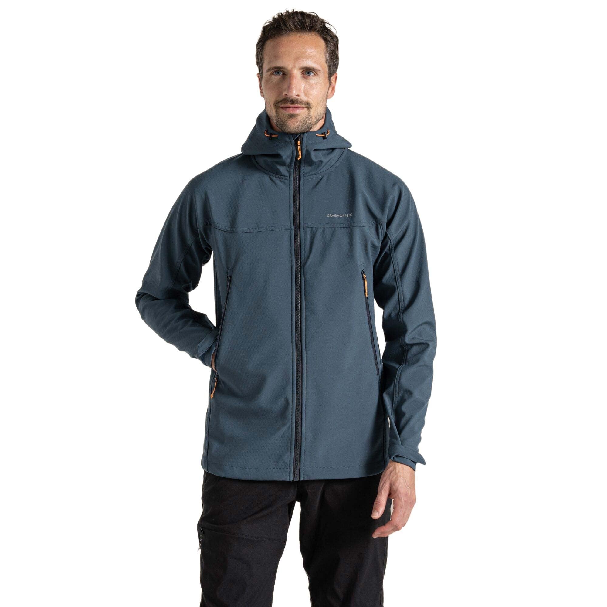 Craghoppers Men's Seer Softshell Jacket Blue Small