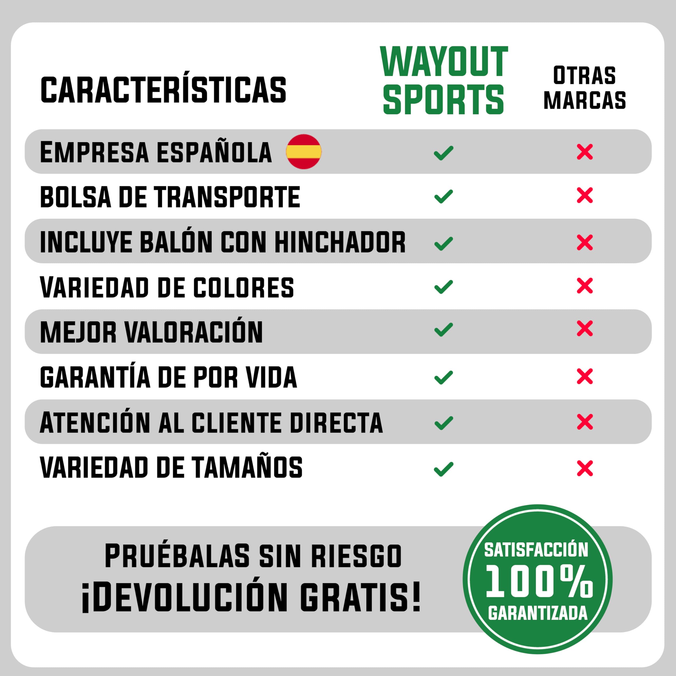 Porterías Fútbol Plegables con Balón e Hinchador