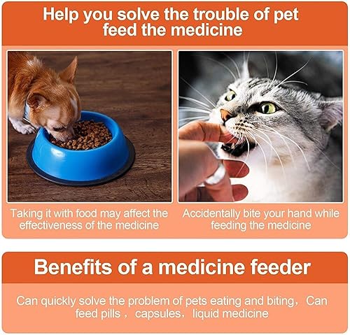 Miniatura 3 de Pastilleros para Perros, pastilleros para Gatos. Dispensador de pastillas para Perros. Dispensador de píldoras para Gatos. Aplicador de pastillas