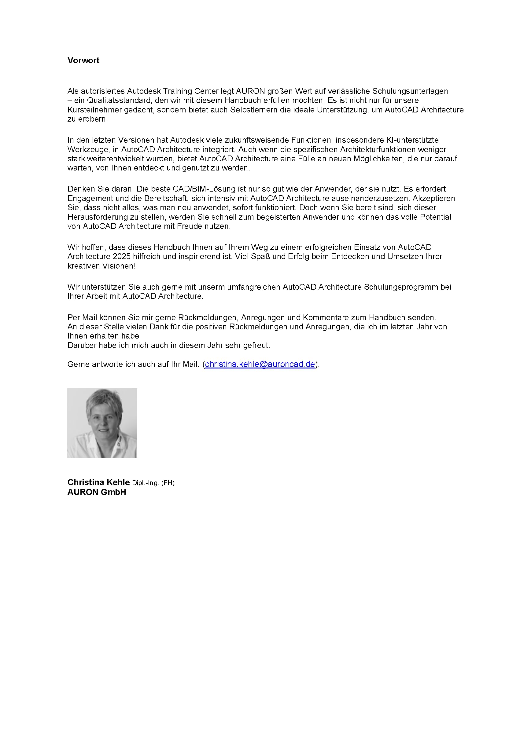 AutoCAD Architecture 2025 Teil 1: Grundlagen, Schulung, Selbststudium, Arbeitshilfe
