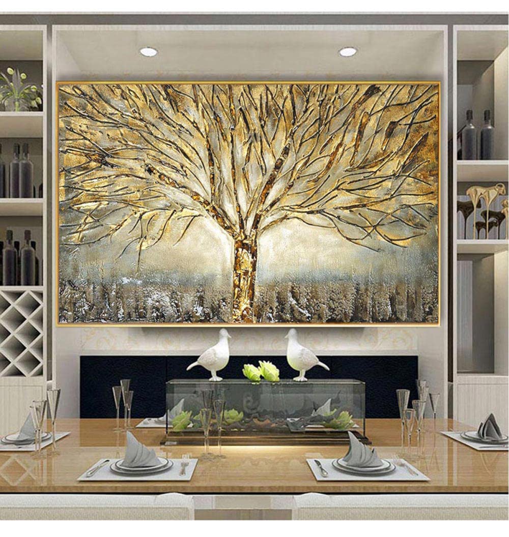 Kunstorner - Quadro astratto con paesaggio da parete, motivo