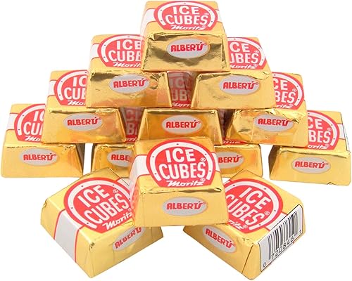 Albert's Cubos de hielo de chocolate bandeja de 100 unidades