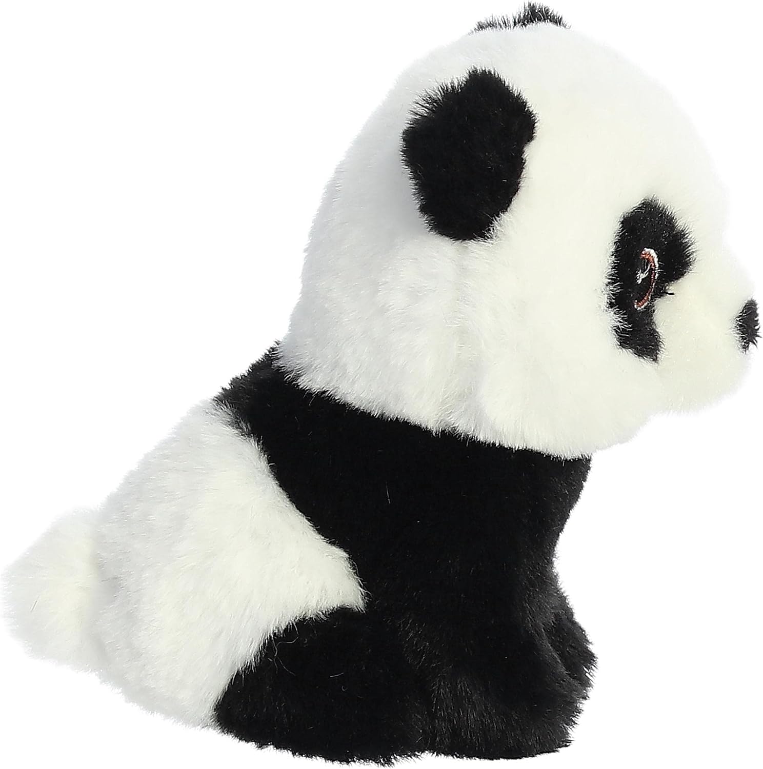 Aurora® Responsibly Made Eco Nation™ Mini Panda Stuffed Animal - Ideal for Playtime Adventures - Perfect for Birthdays or Just Because - Black 5 Inches