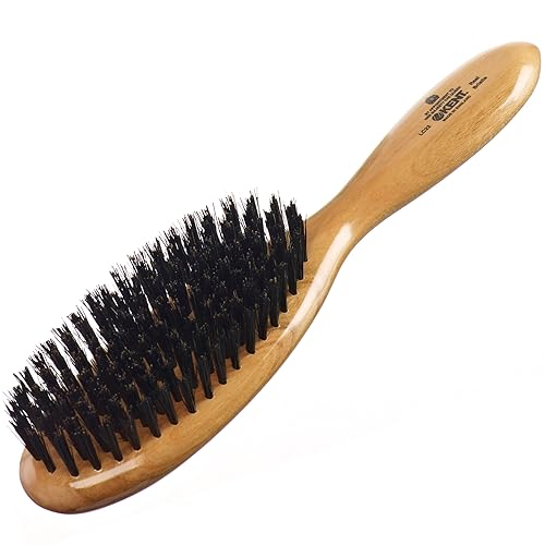 Kent LC22 - Cepillo de pelo para mujer para desenredador en seco de madera de cerezo - Cepillo ovalado de cerdas de jabalí para cabello medio a disponible en Yaxa Colombia