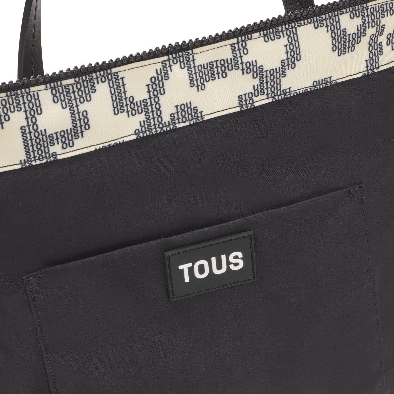 TOUS Mochila Beige, Para Mujer, Medidas: 35 x 32 x 11,5 cm, Colección Kaos Pix Soft