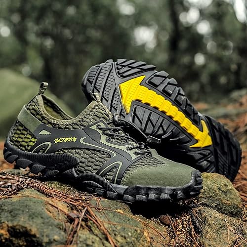 Miniatura 4 de YING LAN Zapatos de agua de secado rápido antideslizantes para playa, natación, deportes acuáticos, buceo, vela, kayak, pesca, descalzo, piscina,