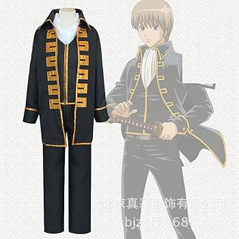 Amazon.co.jp: 銀魂 コスプレ衣装 真選組 コスチューム 沖田 総