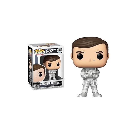Funko Pop! Movies: James Bond - Roger Moore (Moonraker), Multicolor