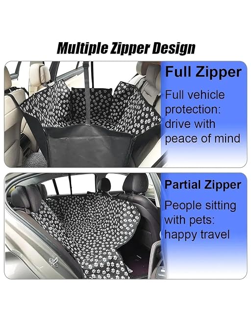 Foto 3 de 8 de Cojín Asiento Coche Protector Impermeable para Asiento De Coche para Perros