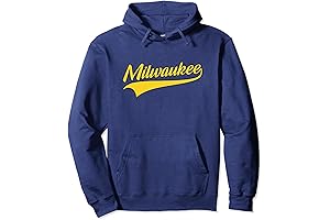Milwaukee Brewers Throwback Classic Pullover Hoodie