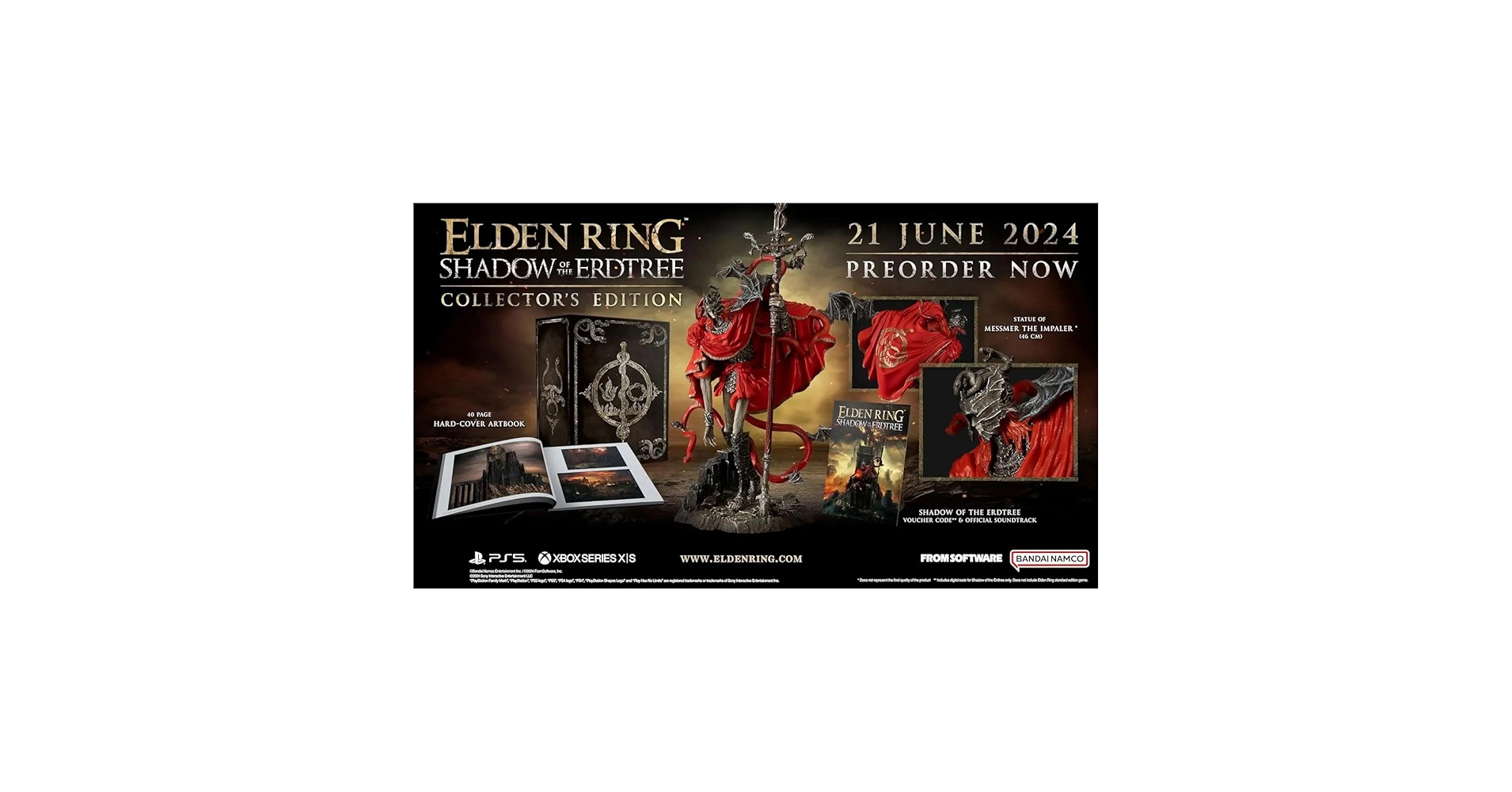 Amazon.com: Elden Ring [Shadow of the Erdtree] (Collector's