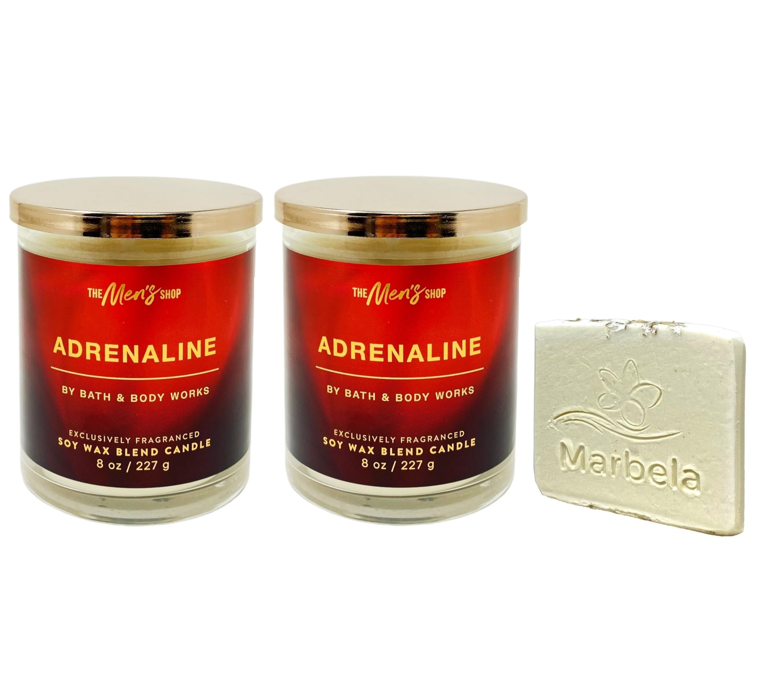 Amazon.com: Bath & Body Works Adrenaline 2 Single Wick Candles