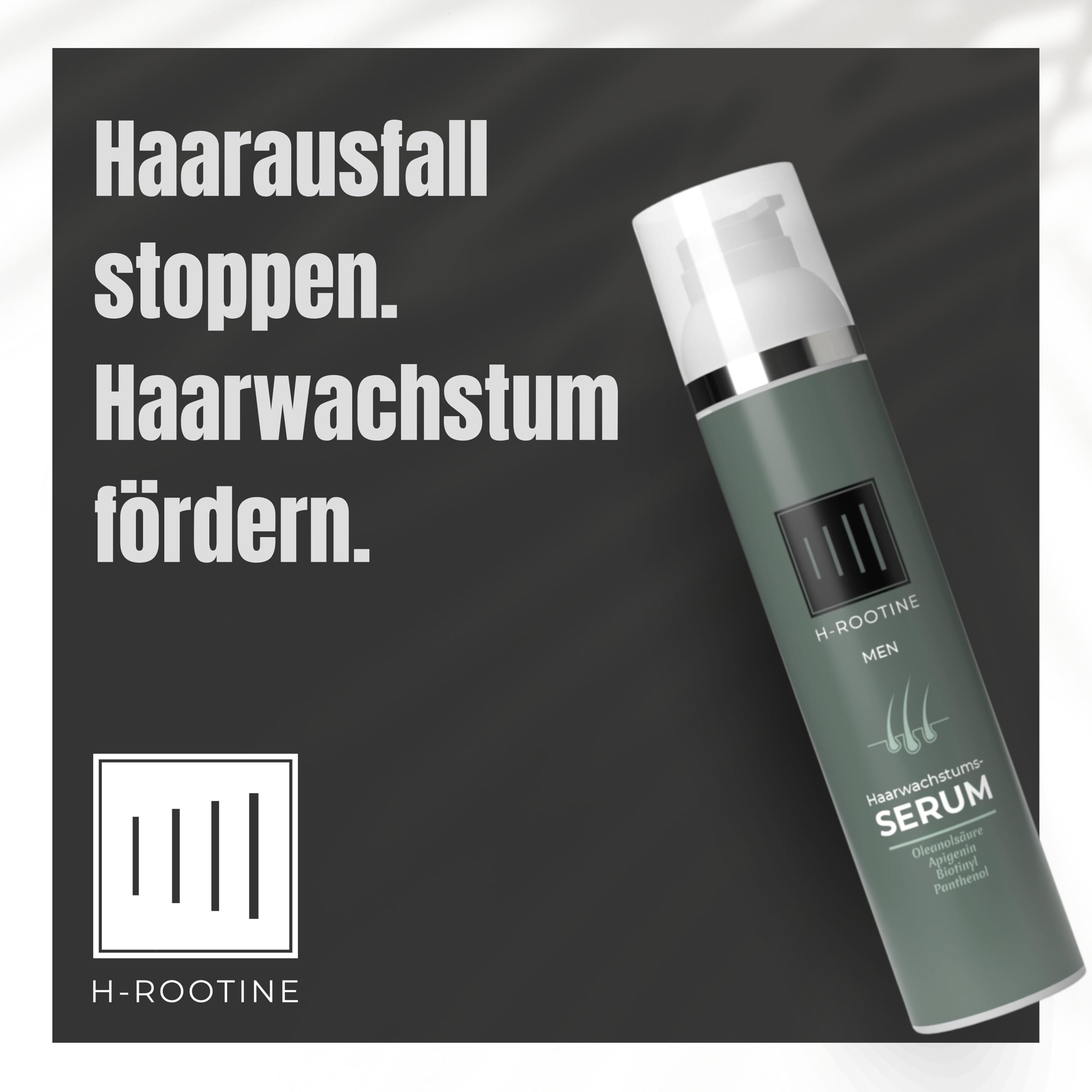 Haarserum für Männer (100ml) • Haarwuchsmittel Männer • Stoppt erblich & hormonell bedingten Haarausfall* • Fördert Haarwachstum (Haarserum MEN 100ml (2er-Set))