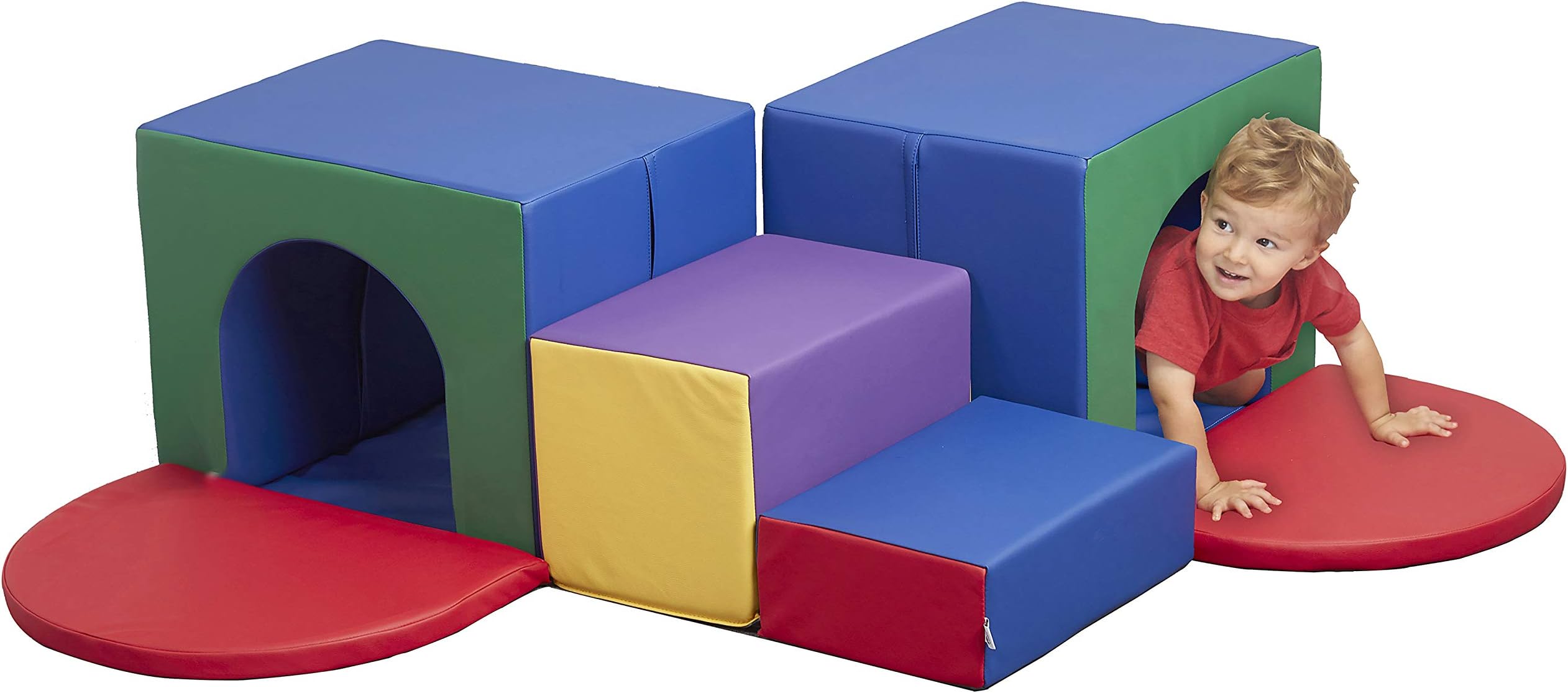 Softzone Mini-Mound Play Climber, Contemporary