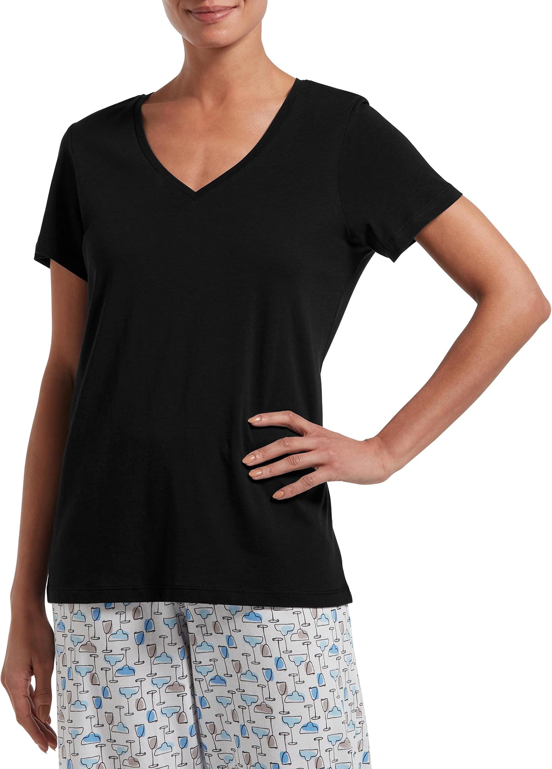 HUE Women's Pajama Top