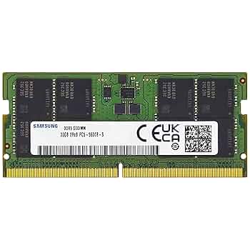 Samsung DDR5 PC5-5600 メモリ 32GB（16GB×2枚） Samsung 32GB DDR5 5600MHz PC5-44800 CL46 SODIMM 2Rx8 Dual