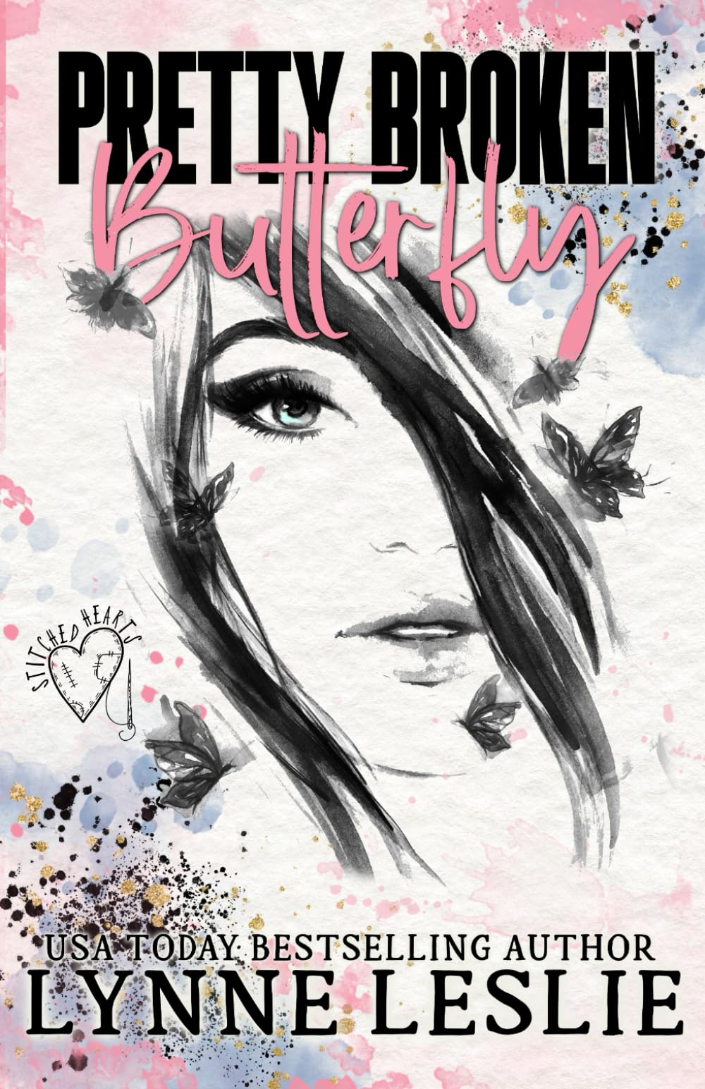 Pretty Broken Butterfly (Stitched Hearts)
