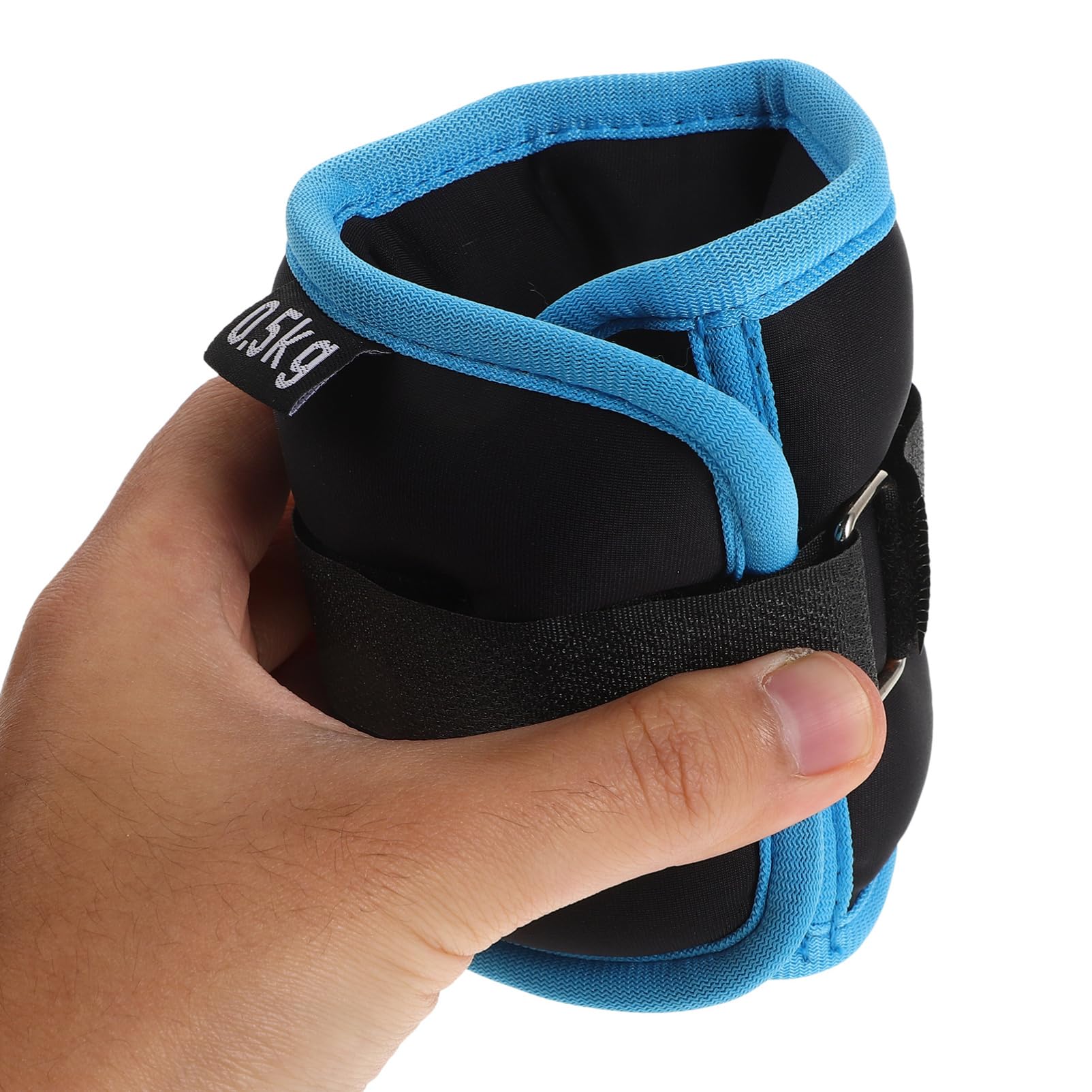 Cavigliere Pesi 2 Pezzi 0, 5kg in Metallo per Allenamento