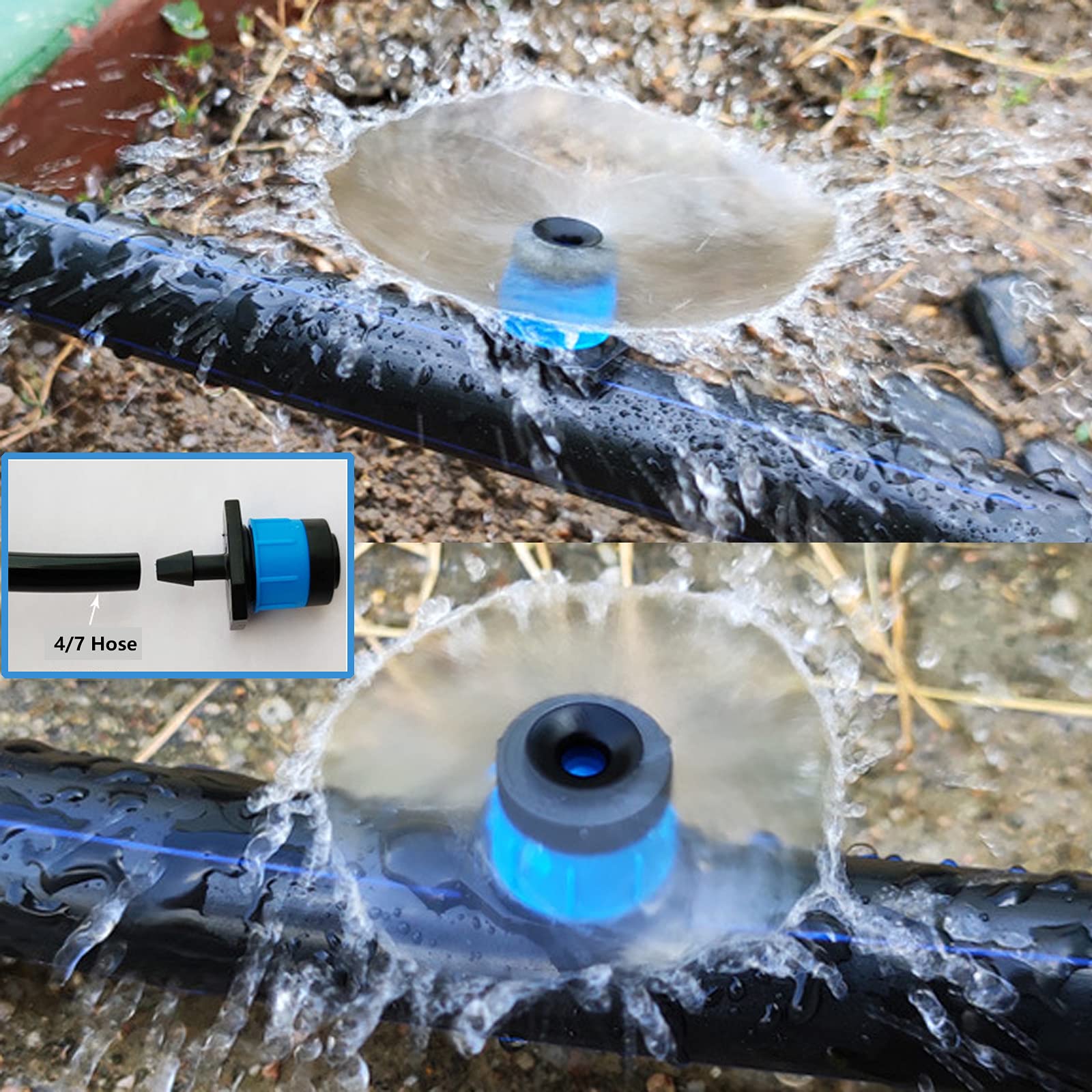 Ugello Duckbill Per Acquario - Uscita Acqua Regolabile 360°, In PVC, Per Pompe E Filtri