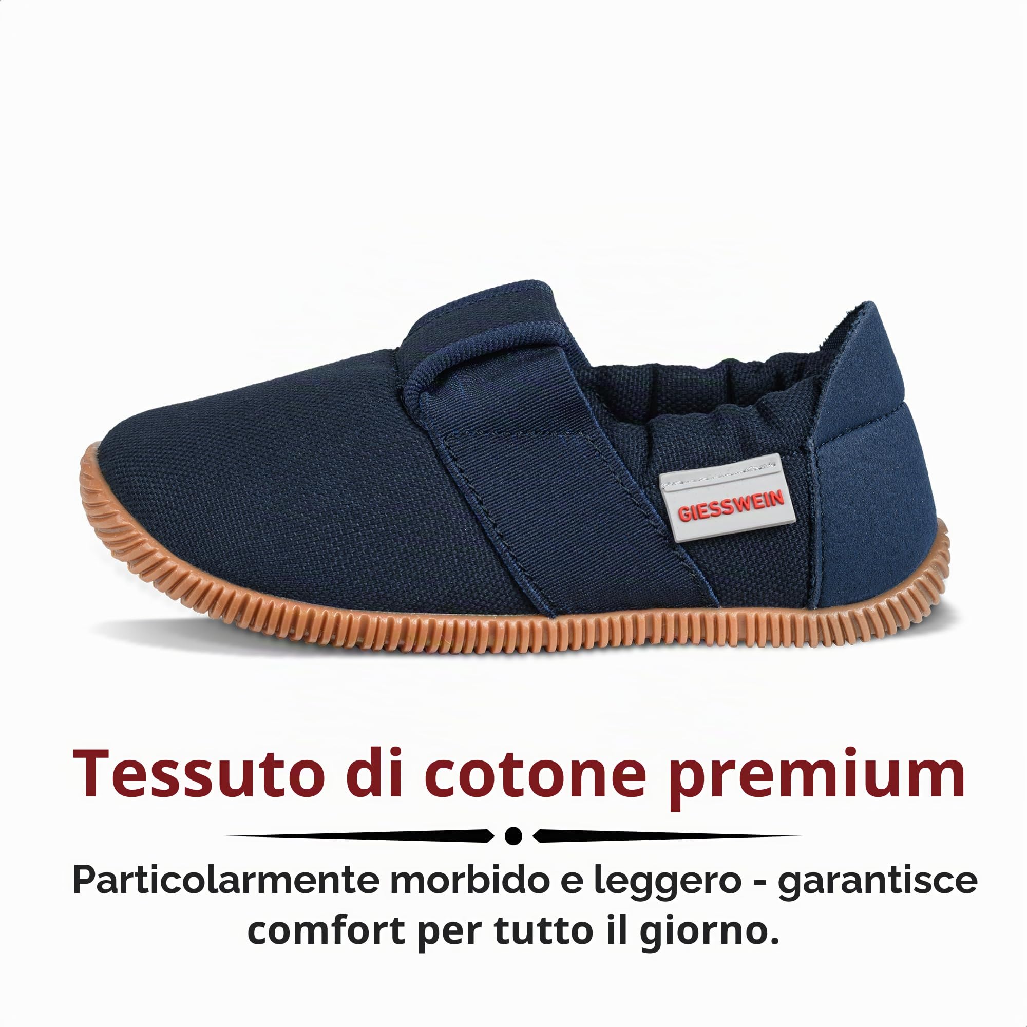 Giesswein Pantofole per Bambini Söll Slim-Fit