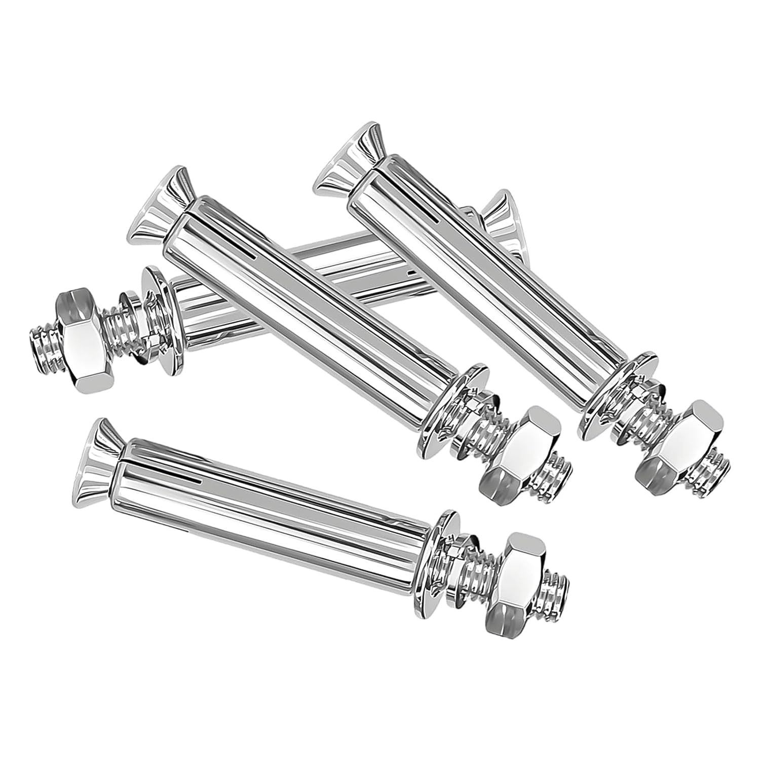 Pernos de Expansión M12 x 70mm Acero Inoxidable 4 Piezas