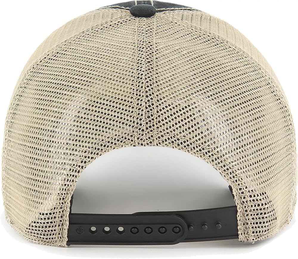 47 Brand Blank Trawler Trucker Mesh Clean Up Snap Back Adjustable Dad Hat Cap - One Size - Image 2