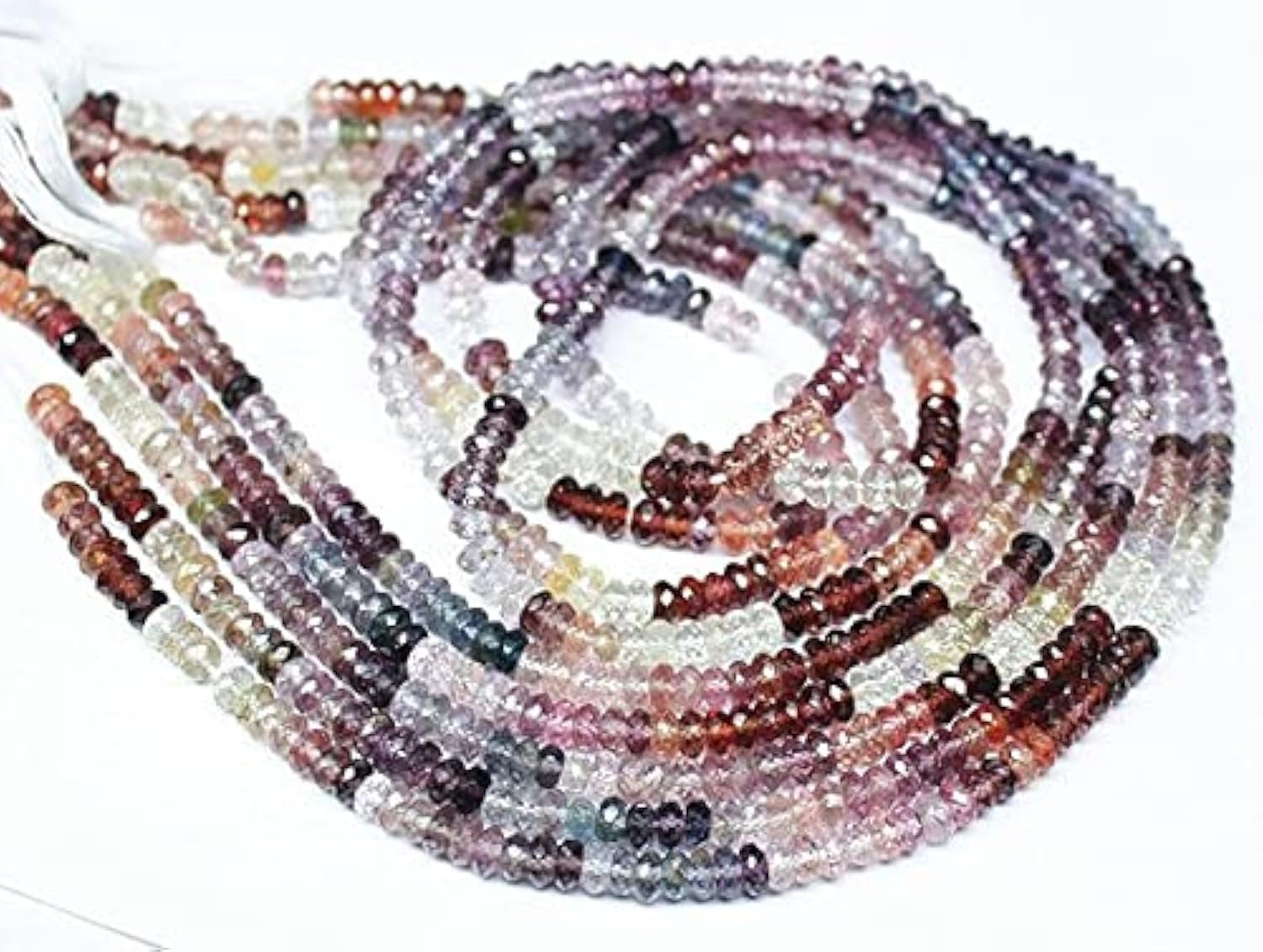 Multi spinel micro facetté perles de 3mm pour ateliers créatifs et loisirs