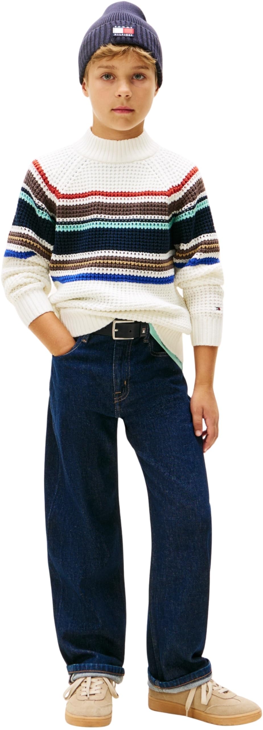 Tommy Hilfiger Jungen Gerade Relaxed Rinse Jeans Kb0kb10039