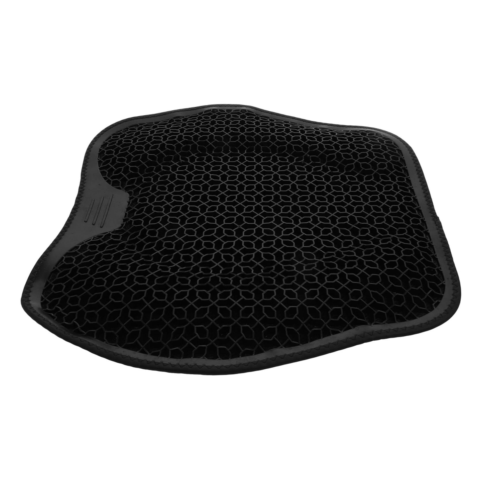 OSOLADY Cojín De Asiento De Coche Soporte Lumbar Almohadilla De Gel Color Negro